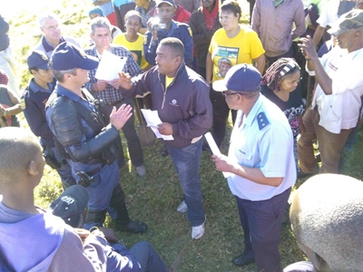 Backyard dwellers demand land